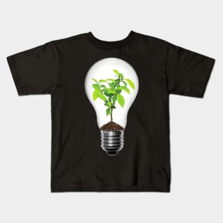 Bulb Design Kids T-Shirt